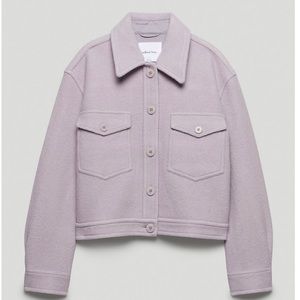 Aritzia Wilfred autumn shirt jacket